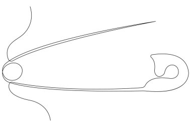 Taslak vektör illüstrasyonunun aralıksız çizimi