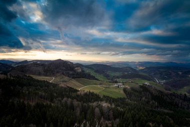 Evening Mood at Lenzburg Castle Aargau clipart