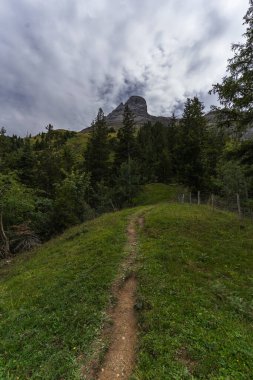 Gitschen Bölgesi 'nde nefes kesici Alp Yürüyüşü