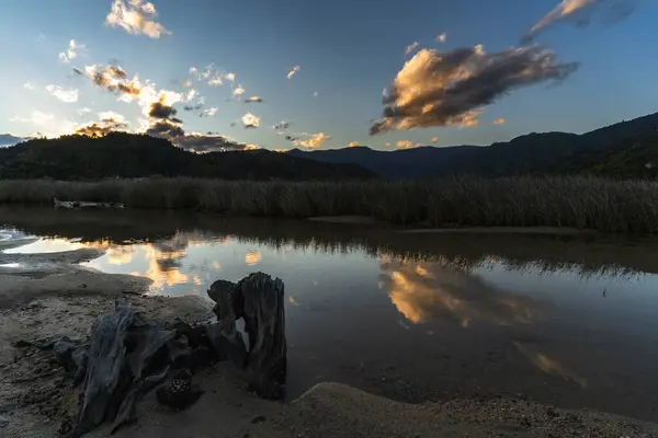 Yeni Zelanda Akşamları Altın Işık Düşüyor