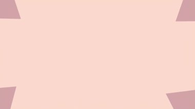 Hassas bir pastel geometrik düzende 