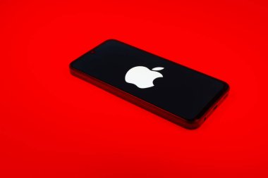 Prag, Çek Cumhuriyeti - 10 21 2024: Logoyu gösteren akıllı telefon.