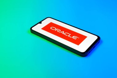 Prag, Çek Cumhuriyeti - 02-21-2025: Kahin logosunu gösteren dizüstü bilgisayar.