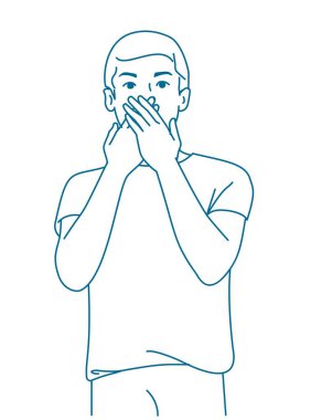 Nefesim kesildi, ağzımı kapattım ve şaşırdığımı gözlerimle ifade ettim.