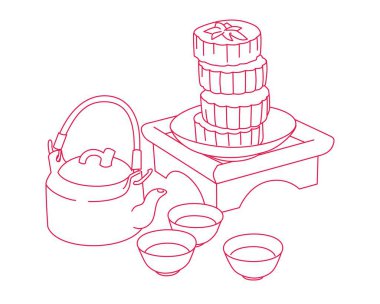 Güz ortası festivali yemekleri hala hayatta Sonbahar festivali yemekleri hala hayat dolu