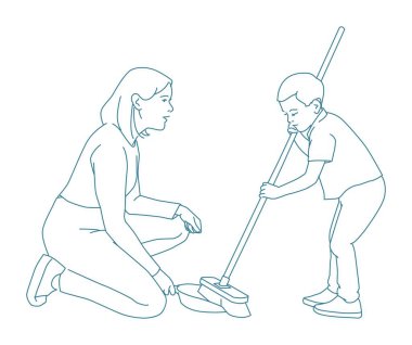 Yavaşça süpür ki etrafa yayılmasın.