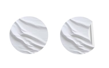 Mokup İçin Boş Desen Etiketi