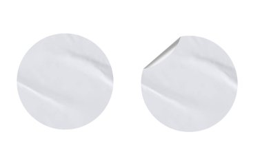 Mokup İçin Boş Desen Etiketi