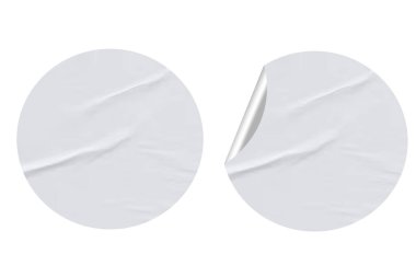 Etiket Yapıştırması için Boş Desen