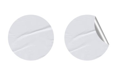 Etiket Yapıştırması için Boş Desen