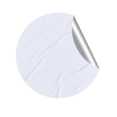 Etiket Yapıştırması için Boş Desen