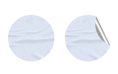 Etiket Yapıştırması için Boş Desen