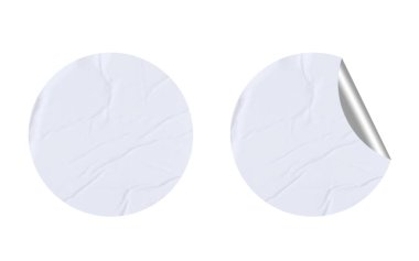 Etiket Yapıştırması için Boş Desen