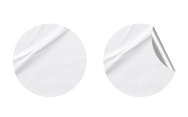 Etiket Yapıştırması için Boş Desen