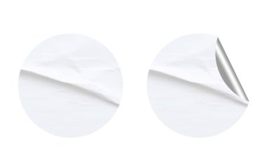 Etiket Yapıştırması için Boş Desen