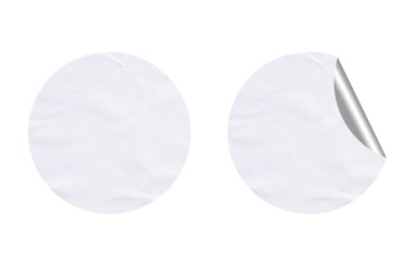 Etiket Yapıştırması için Boş Desen