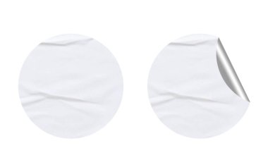 Etiket Yapıştırması için Boş Desen