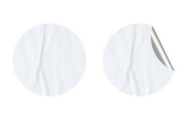 Etiket Yapıştırması için Boş Desen