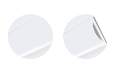 Etiket Yapıştırması için Boş Desen