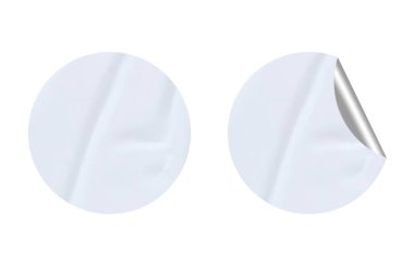 Etiket Yapıştırması için Boş Desen