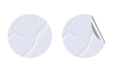 Etiket Yapıştırması için Boş Desen