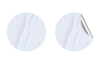 Etiket Yapıştırması için Boş Desen