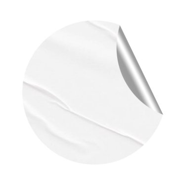 Etiket Yapıştırması için Boş Desen