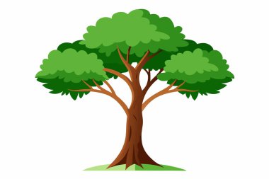 Kahverengi Bagajlı Yeşil Ağaç Resimleri