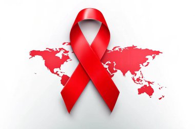 Dünya AIDS Günü Farkındalığı İçin Kırmızı Kurdele