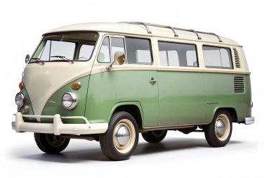 Klasik Volkswagen Otobüs, Retro Kamp Minibüsü, Maceraya Hazır