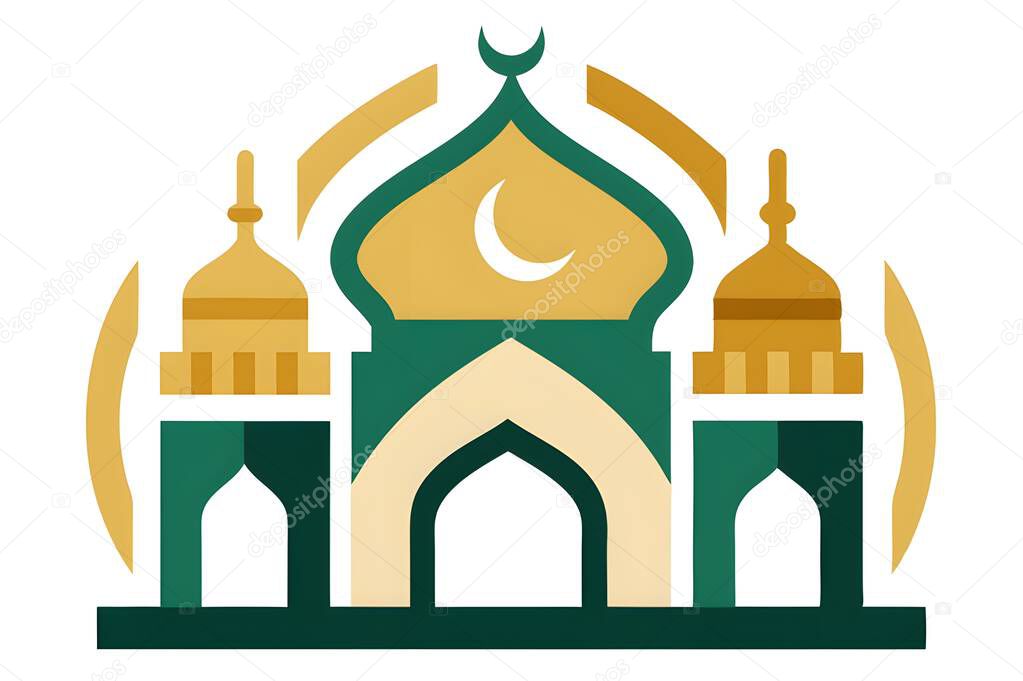 Elegant Islamic Architecture Logo Design