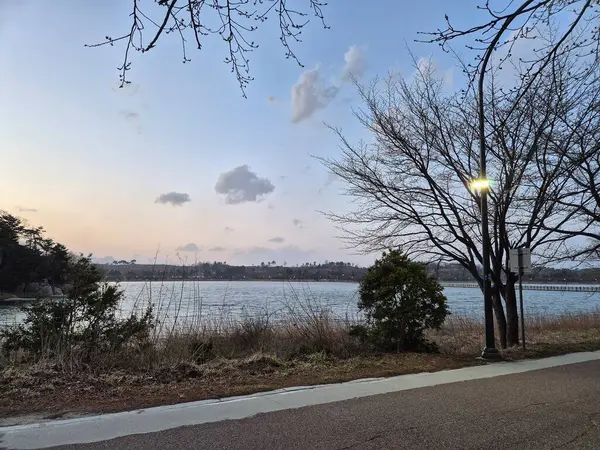 Sokcho, Kore Günbatımı Gölü 'nün yerel manzarası