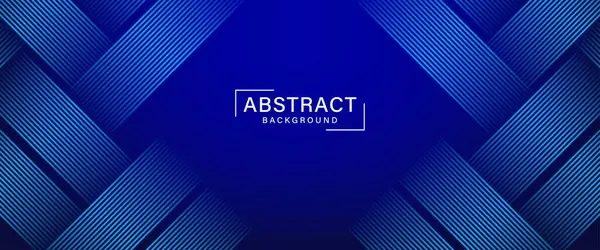Çapraz çizgili mavi soyut arkaplan. Modern parlak mavi eğimli çizgiler. Geometrik çizgiler deseni. Fütürist teknoloji grafik tasarımı. Vektör illüstrasyonu