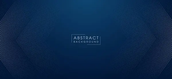 Koyu Mavi Soyut Arkaplan, Parlak Ok Teknoloji Çizgileri, Modern Parlak Mavi Geometrik Çizgiler Tasarımı, Afişler, Kapaklar ve Web Başlıkları İçin İdeal