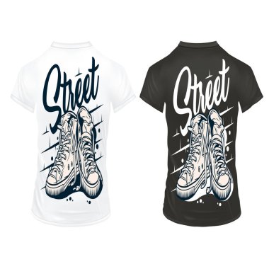 Tişört Tasarım Vektör logosu