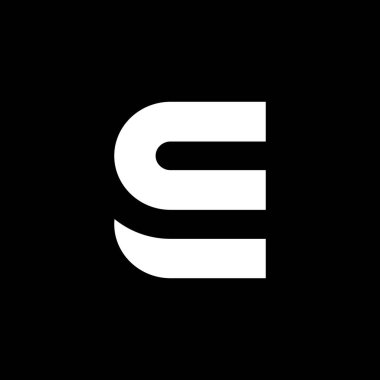 Yaratıcı E Harfi Yaratıcı Monogram Vektör İşareti, Tarz ve Grafik Logosu E İmza Harfi, E Karakteri Logosu