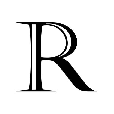Letter R Logo Design, Modern Creative R Logo Template