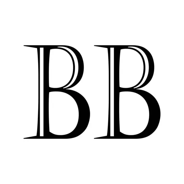 çiçek ve ilk harf BB logo tasarımı