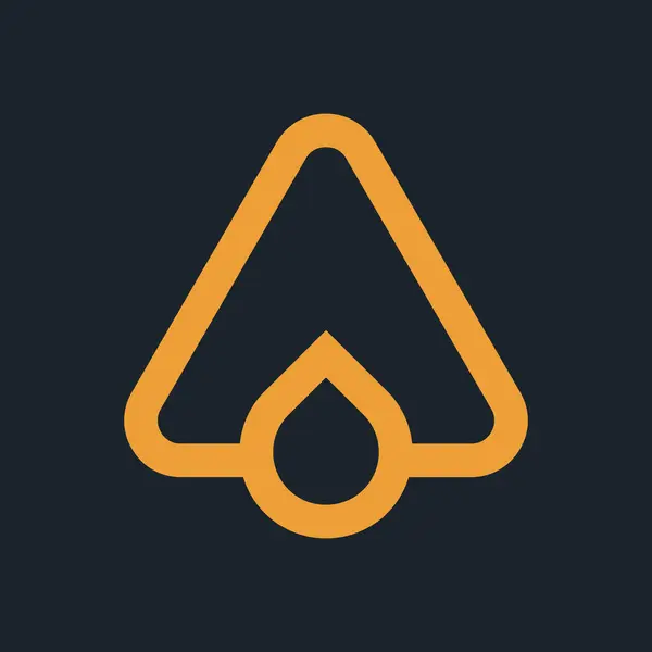 Logo tasarımı dağ, çöl, zirve, sembol, ikon, fikir, yaratıcı