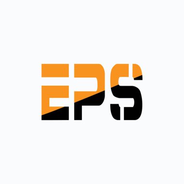  EPS Harf İlk Logo Tasarımı Şablon Vektör Resimlemesi