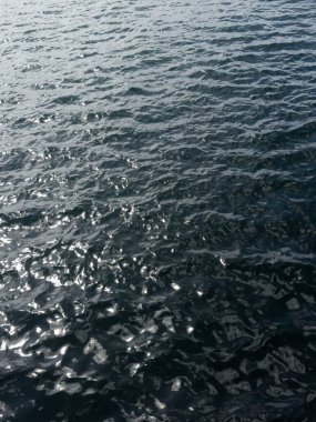 Deniz dalgaları dokusu. Okyanus dalgaları ile tek renk arkaplan.