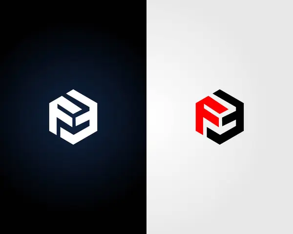 FF Letter Logo Tasarımı Modern Moda Tipografi Vektörü Şablonu.