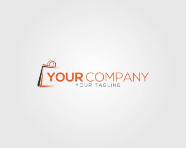 Alışveriş Logosu Simgesi Tasarımı İlham Verici Şablonu