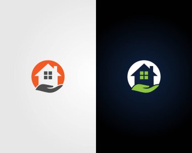 Ev Bakımı Logo Şablonu Tasarım Vektörü Kavramı