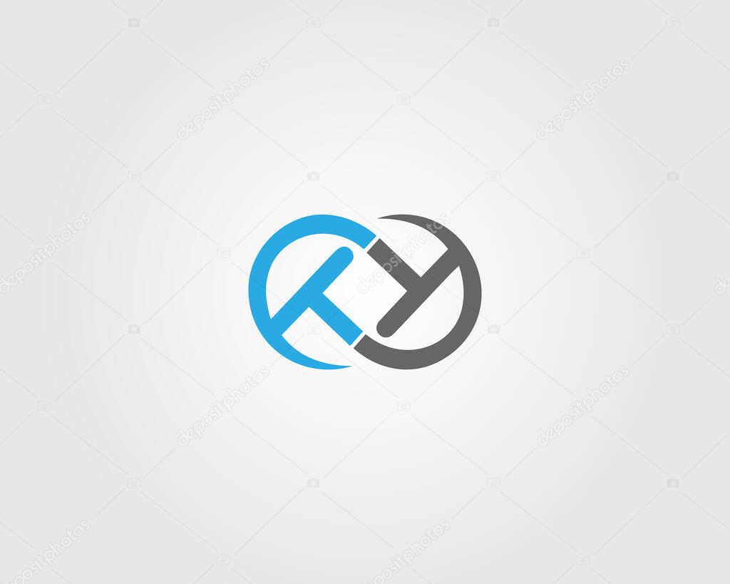 TT Letter Initial Logo Design Icon Vector Template