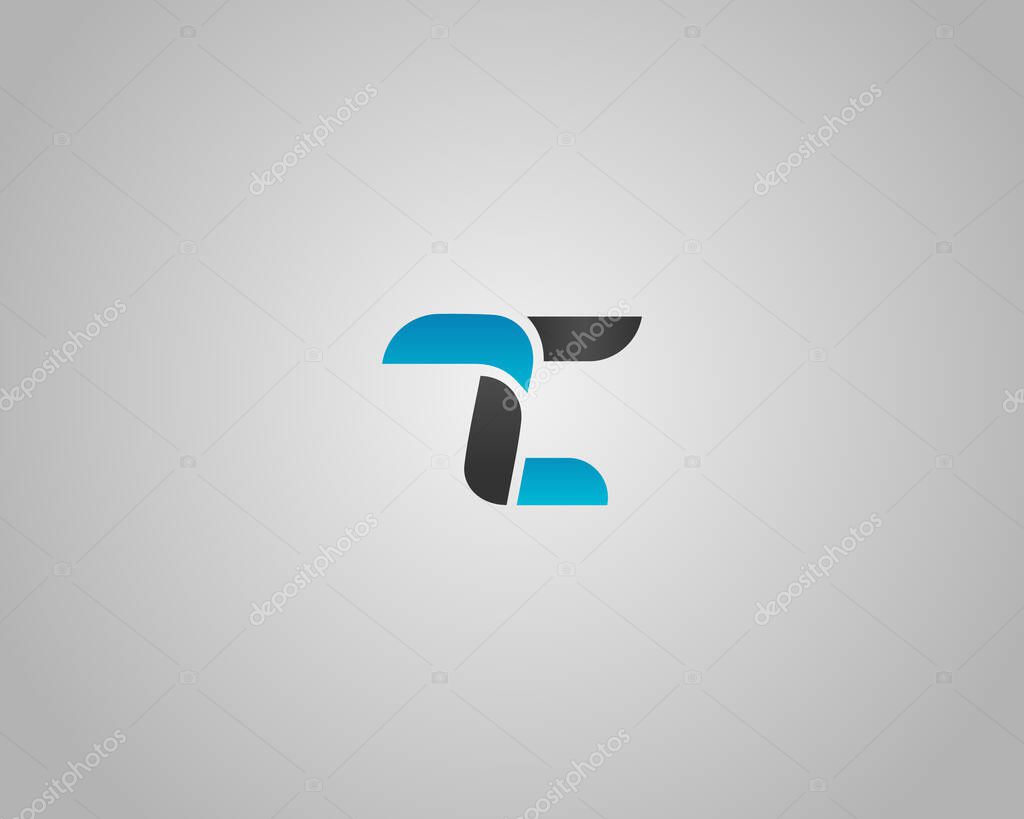 Letter TC abstract logo design icon vector template
