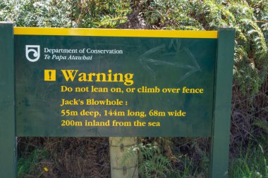 Jack 'in Hava Deliğinde Uyarı İşareti