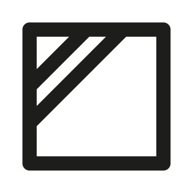 Kuru çizgi simgesini gölgele. Çamaşır yıkama vektörü çizimi