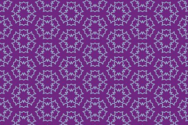 Kusursuz mor çiçek deseni. Tekstil tasarım deseni.