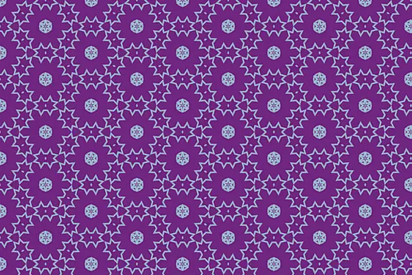 Mor arka planda kusursuz geometrik çiçek deseni.